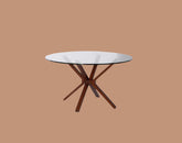 Scaffold Round Dining Table