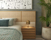 Louvered Night Table