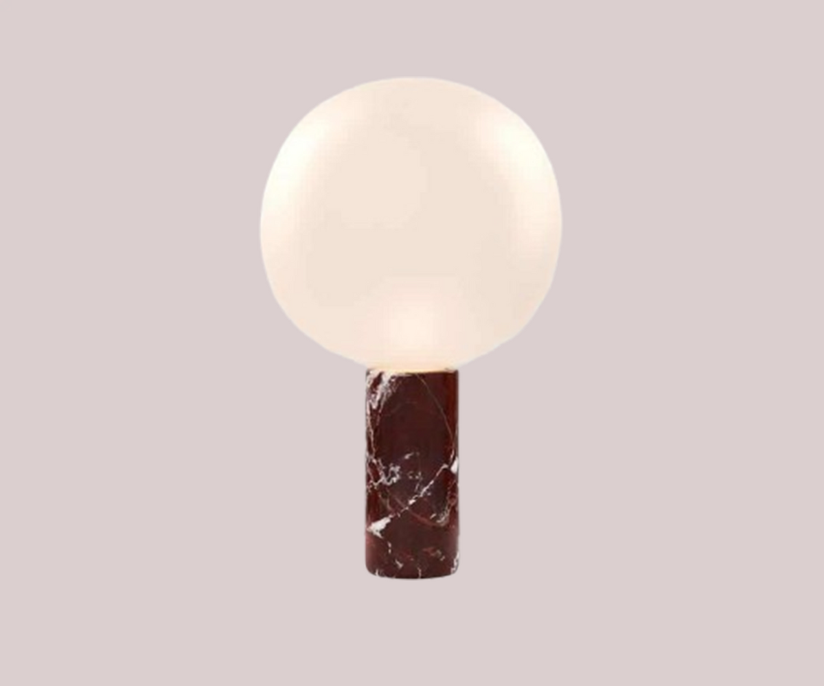 Blow Burgundy Table Lamp