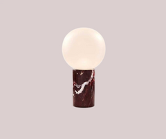 Blow Burgundy Table Lamp