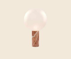 Blow Salmon Table Lamp