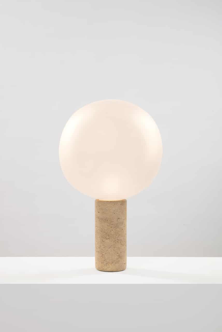 Blow Beige Table Lamp