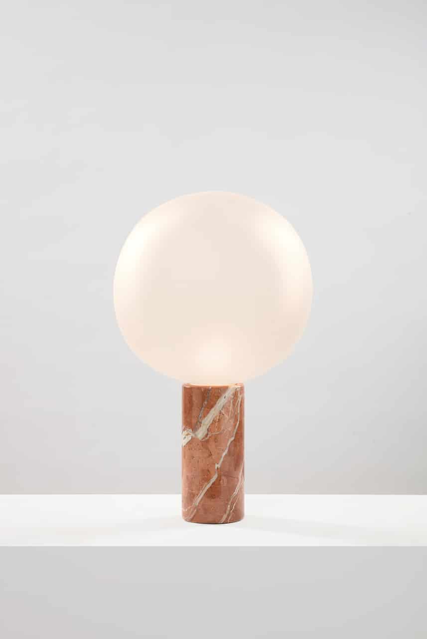 Blow Salmon Table Lamp