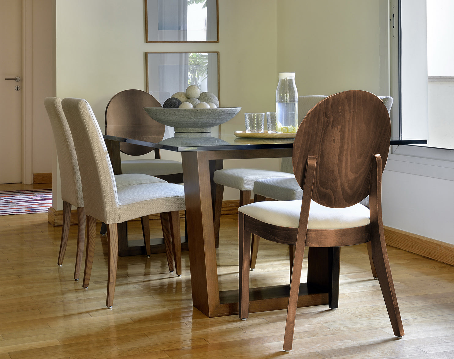Trapex Table Set Trapeze Dining Table – Eklego Shop