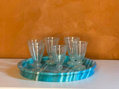 Recycled Glass Goblets