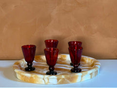 Recycled Glass Goblets