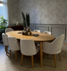 Oval Dining Table